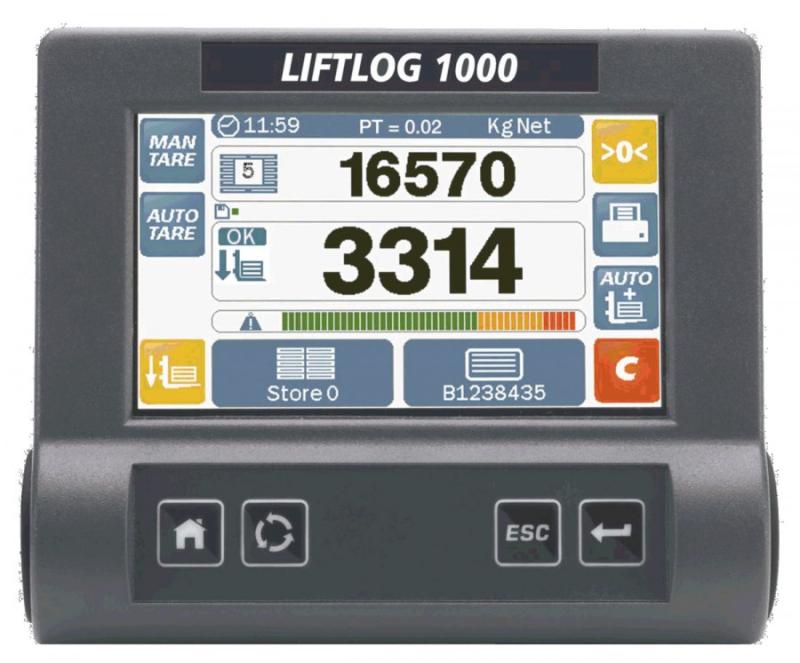 Liftlog 1000 Universal Forklift Scales Loup Electronics
